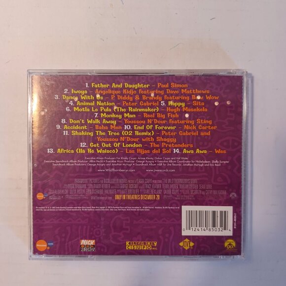 2002 The Wild Thornberrys Movie by Various Artists (CD, Nickelodeon) - Picture 7 of 7